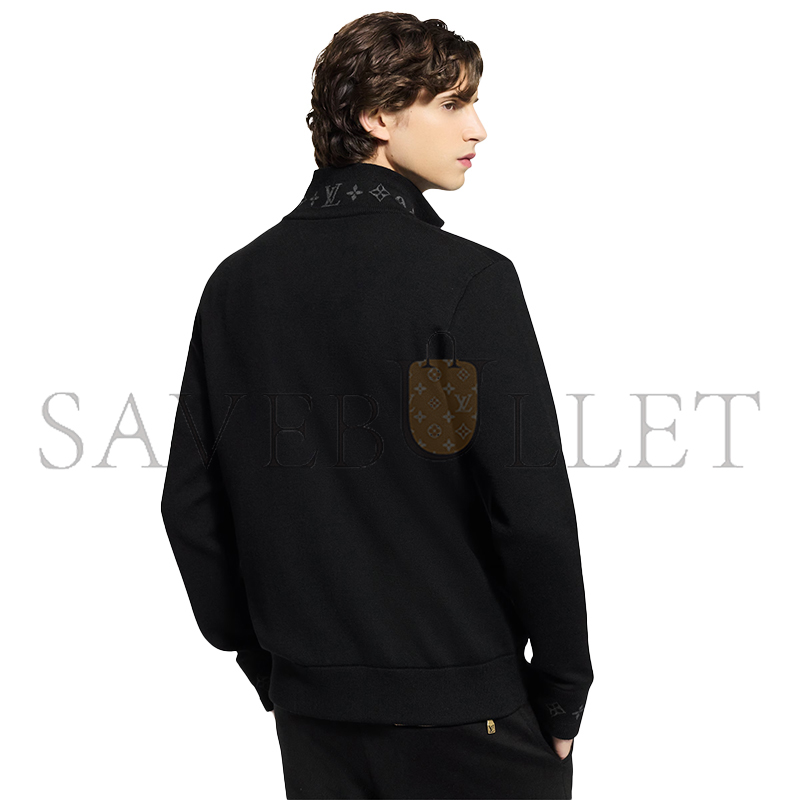 LOUIS VUITTON DOUBLE-FACE KNIT TRAVEL BLOUSON 1AJB32